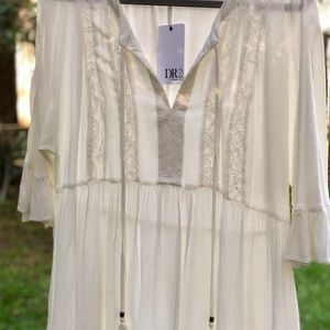 Pretty cream color Boho blouse